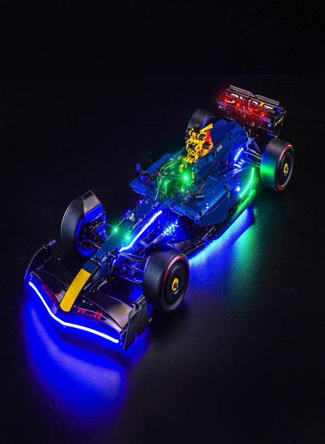 مصباح LED من BrickBling متوافق مع سيارة Lego Technic Oracle Red Bull Racing RB20 F1 42206 - لا يأتي مع السيارة (إصدار كلاسيكي من المصباح) - Image 1